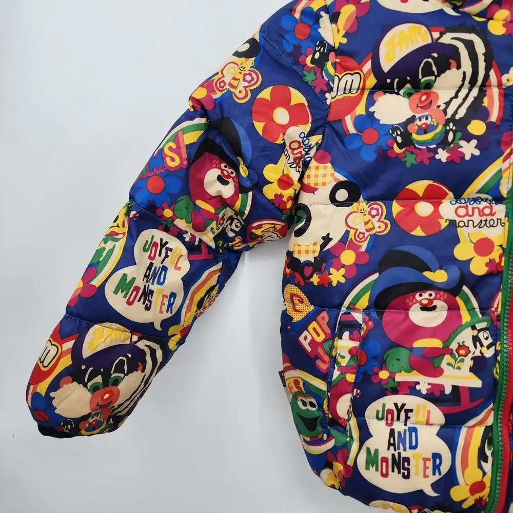 JAM Joyful & Monster Little Glee Monster Puffer‎ Jacket Size 5T